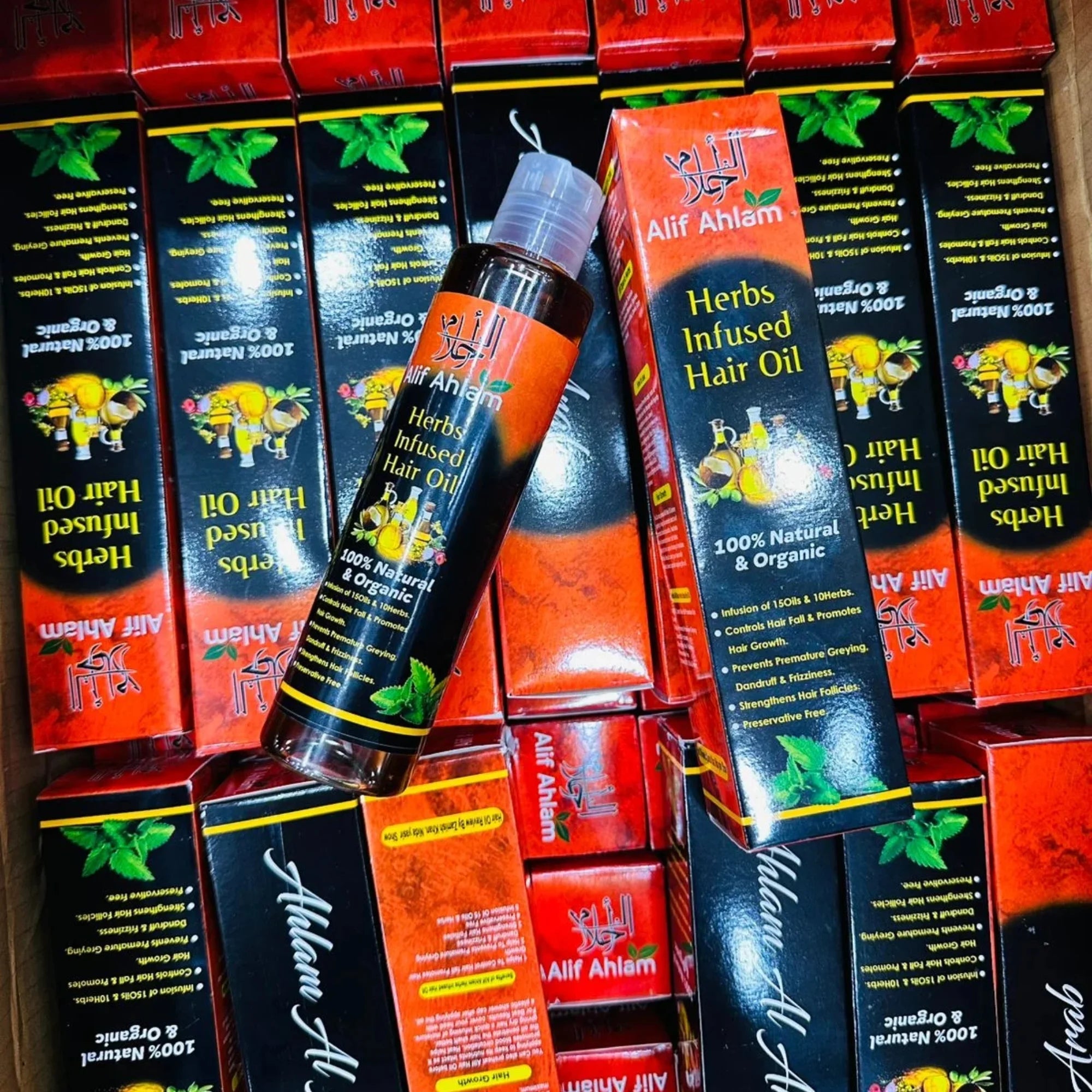 100% Natural Organic Oils & Herbs