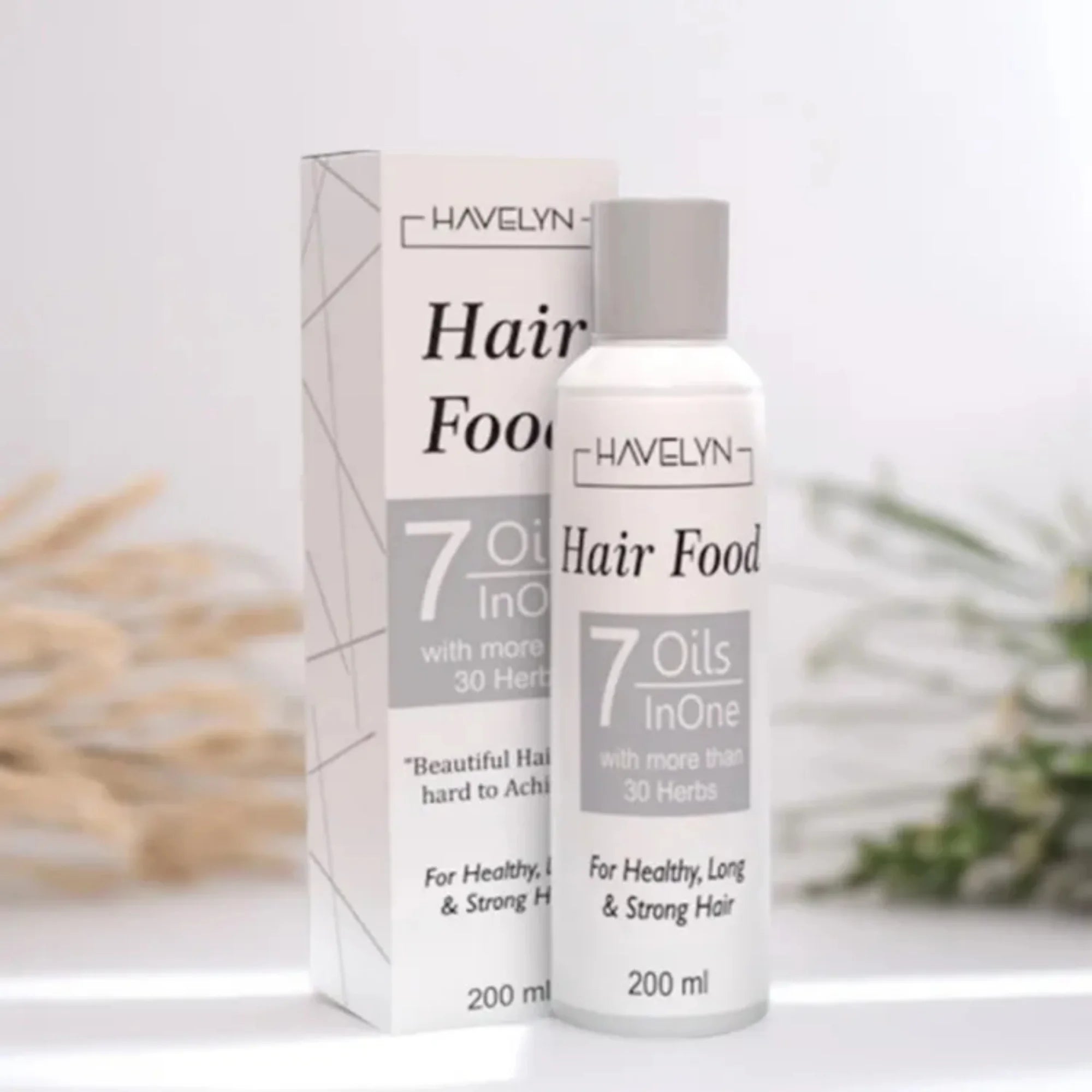 7 Oils & 30+ Herbal Extracts for Strong & Healthy Hair