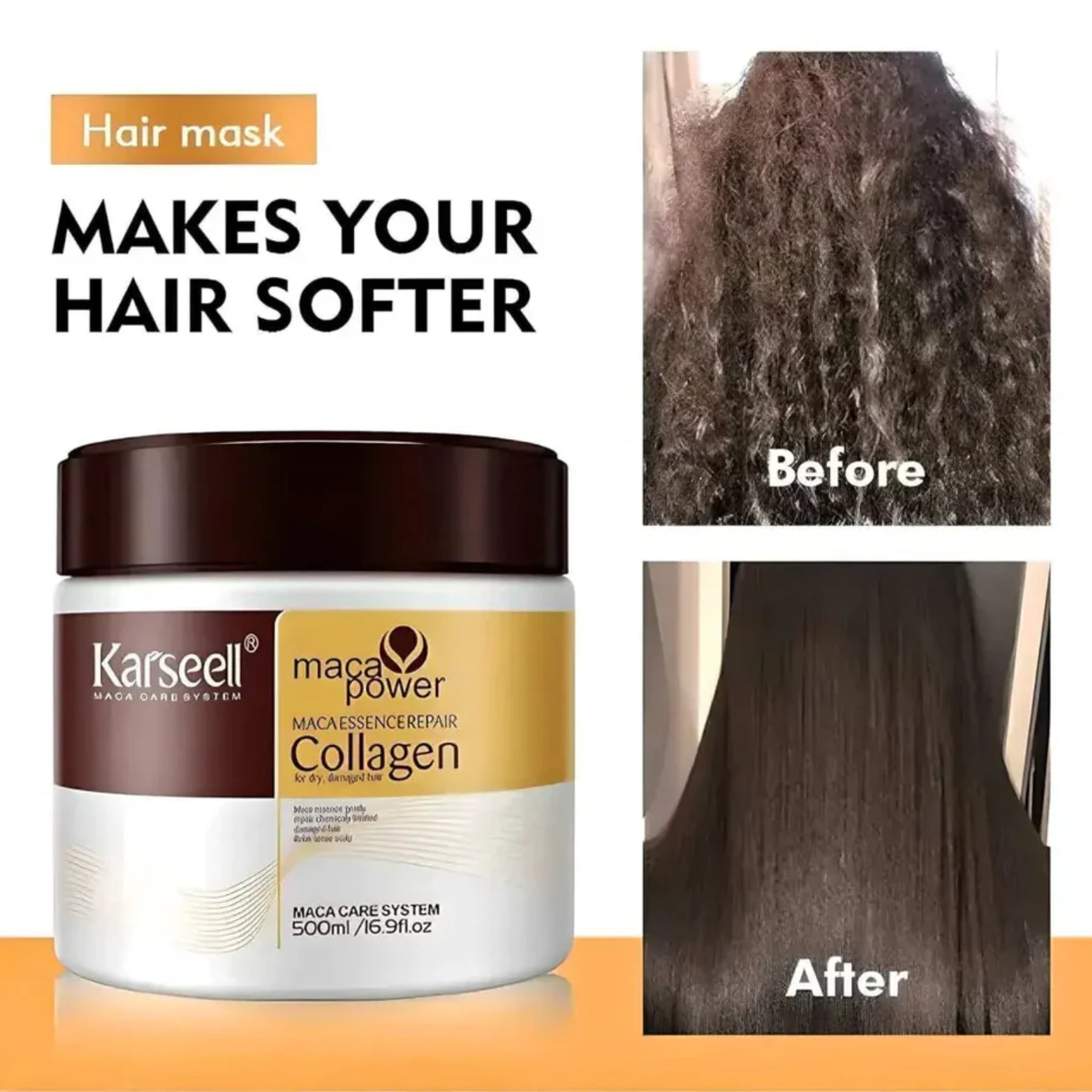 Argan Oil & Collagen for Smooth, Shiny Hair
