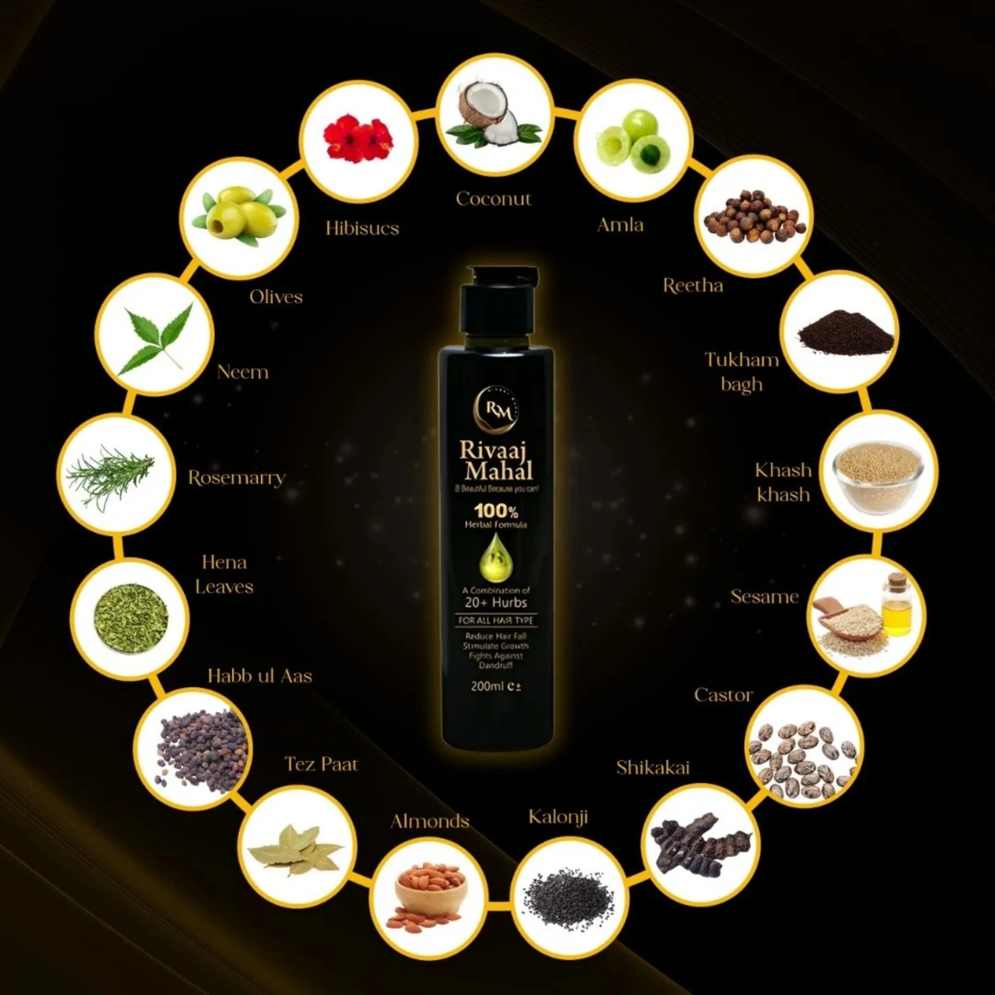20+ Herbs for Strong & Healthy Hair
